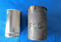 不銹鋼水壺電解拋光恢復(fù)光亮實(shí)例